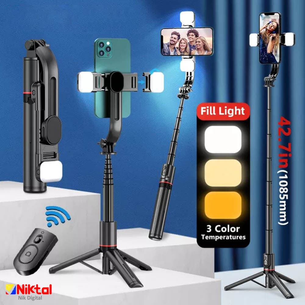 مونوپاد سه پایه دار L12d — تصویر ۲