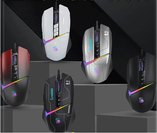 ماوس با سیم گیمینگ ای فورتک مدل GAMING MOUSE A4TECH BLOODY W60 MAX — تصویر ۲