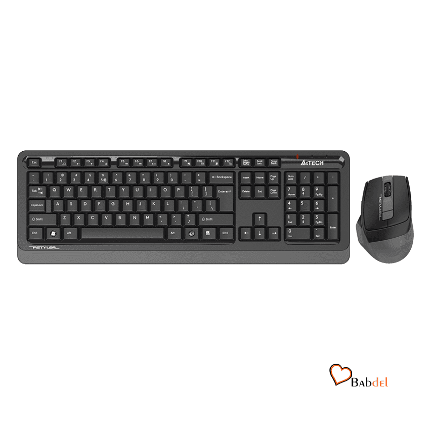کیبورد و ماوس بی سیم ای فورتک A4TECH WIRELESS COMBO FG1035