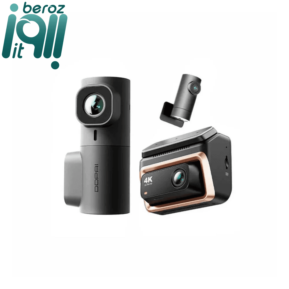 ست کامل دوربین ثبت وقایع همراه با کیت پارک و سیمکارت DDPAI Z60 PRO — تصویر ۱۱