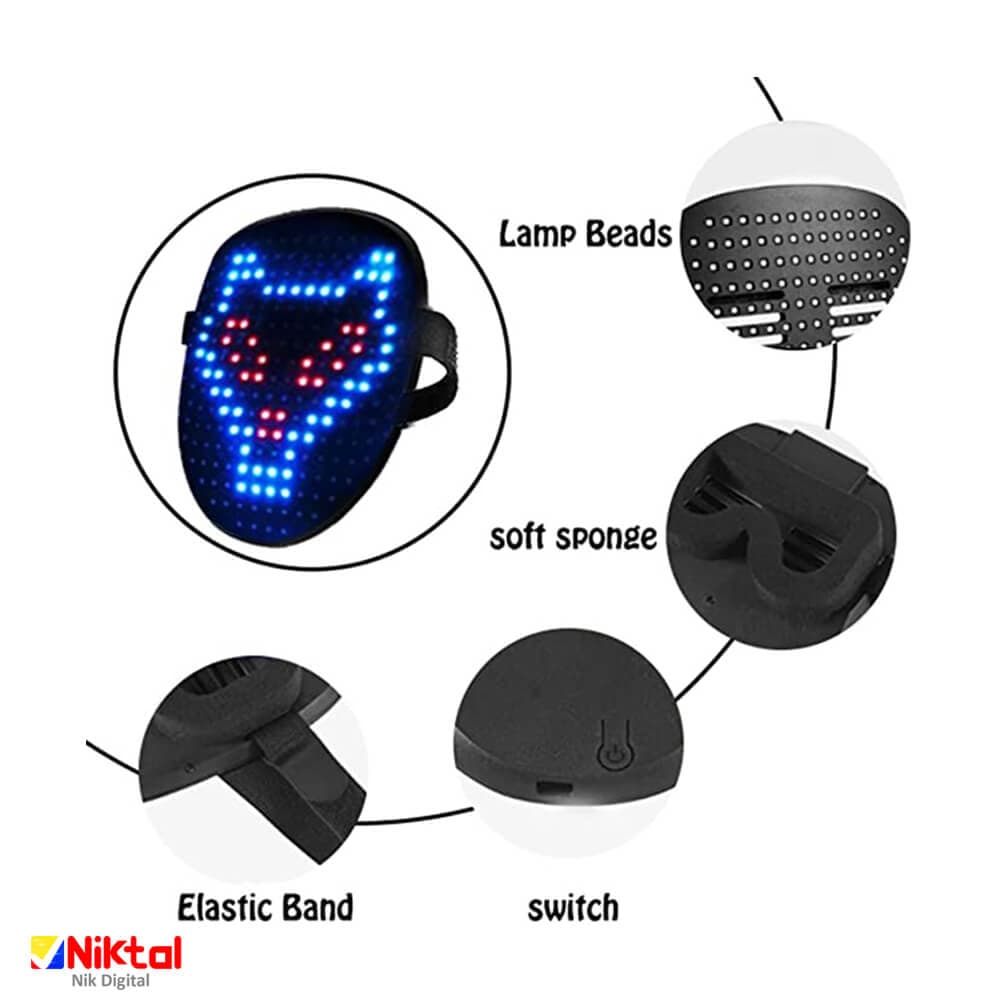 ماسک صورت LED مدل SL-021 — تصویر ۸