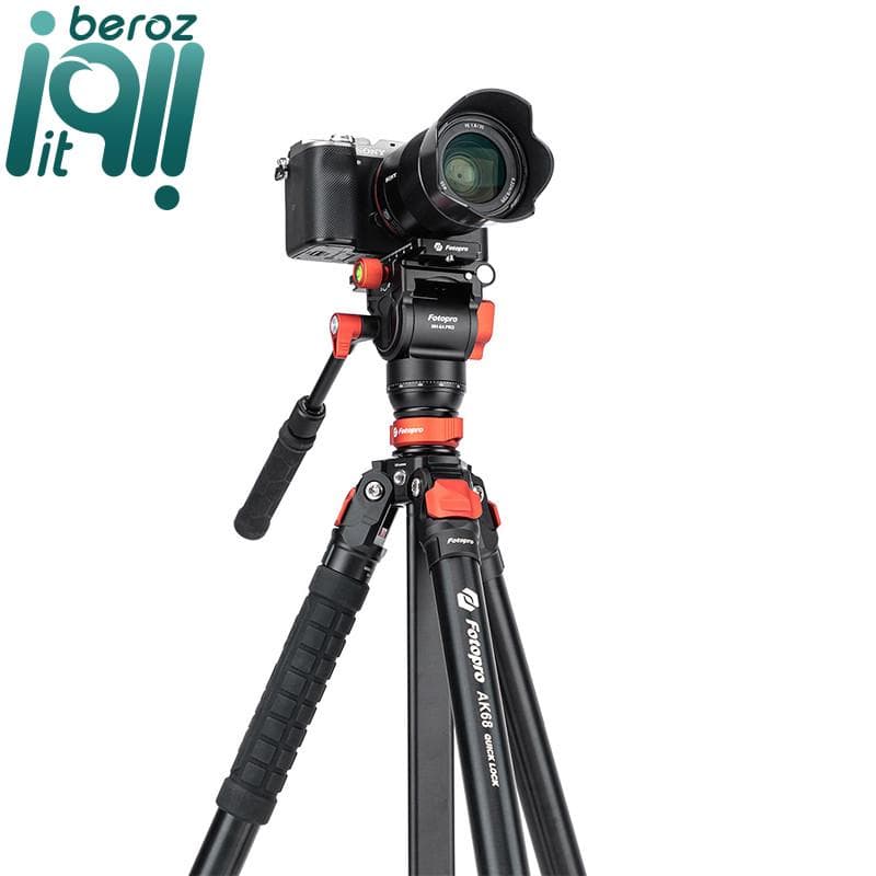 سه پایه دوربین فوتوپرو مدل AK68 — تصویر ۶