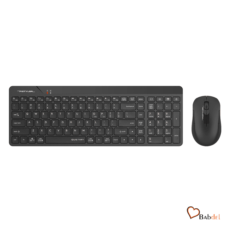 کیبورد و ماوس بی سیم ای فورتک A4TECH WIRELESS COMBO FG2300 AIR 2 — تصویر ۳
