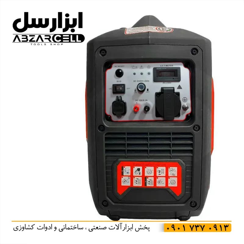 موتور برق سایلنت اینورتری 2.4 کیلو وات استریم ST2750is| سیم پیچ 100% مس| تک فاز| بدون نوسان| صدای فوق العاده کم — تصویر ۴