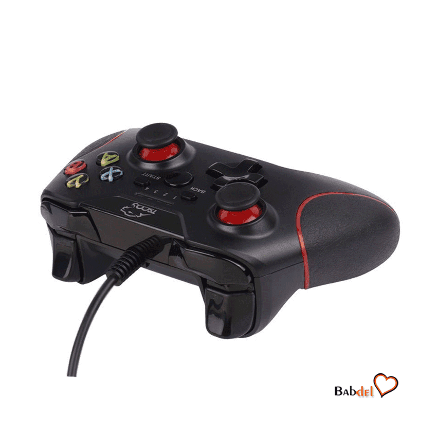 دسته بازی باسیم دوبل شوکدار تسکو TSCO GAMING PAD TG 120 X2 — تصویر ۵