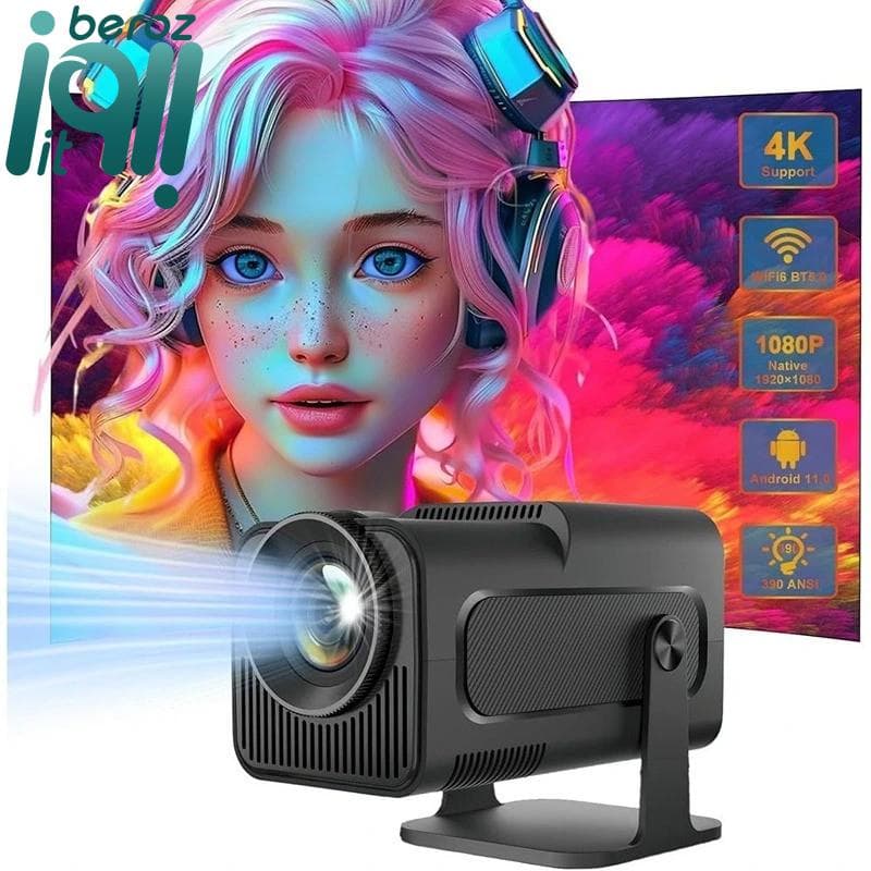 ویدئو پروژکتور قابل حمل مدل Lcd projector ac100 TK02 — تصویر ۱۰