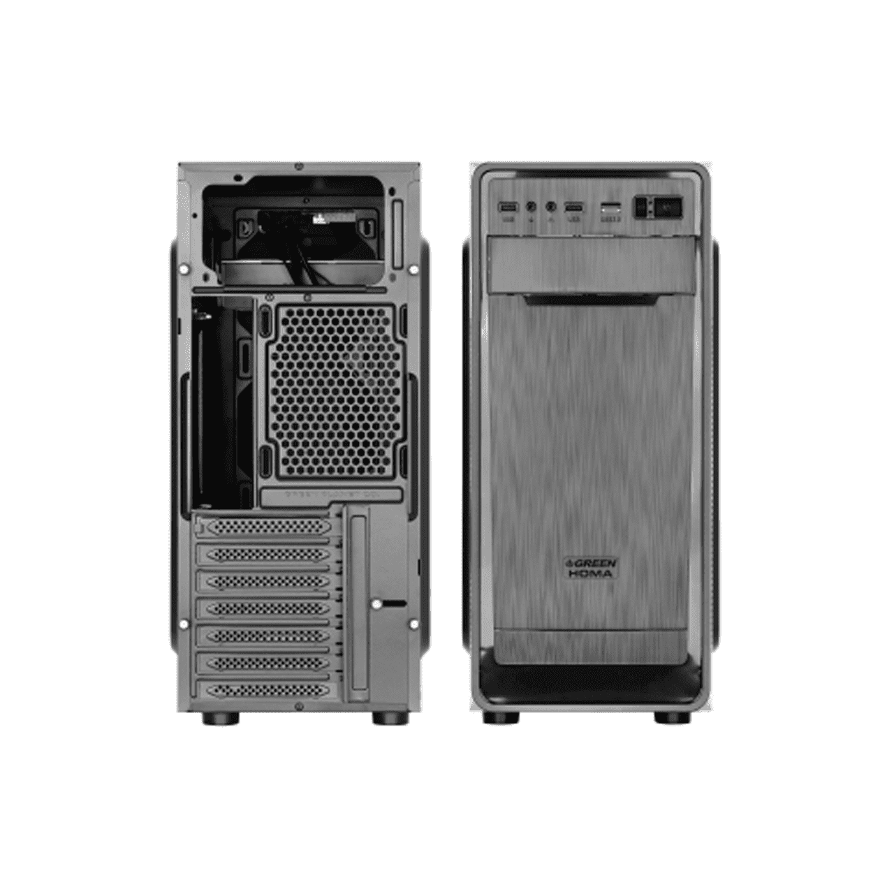کیس کامپیوتر گرین مدل هما GREEN HOMA COMPUTER CASE — تصویر ۴
