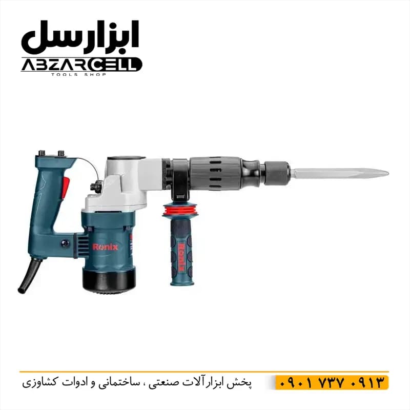 چکش تخریب 6 کیلویی رونیکس 2806| اصل | ضمانت 12 ماه| قدرت 10 ژول — تصویر ۷