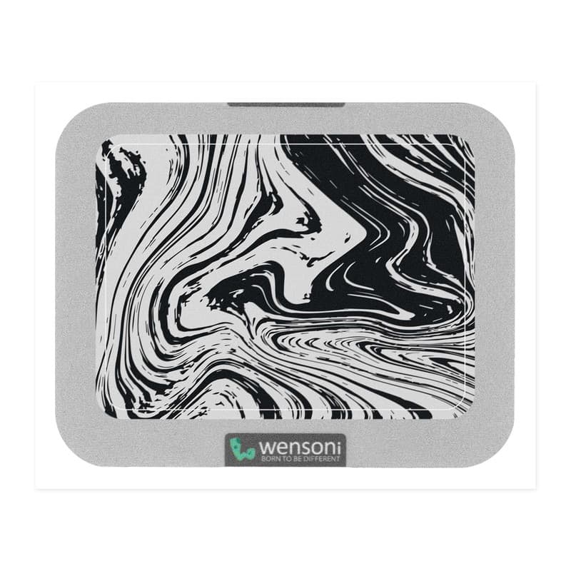 برچسب تاچ پد دسته پلی استیشن 4 ونسونی طرح Black WaterColor Marbleبسته 2 عددی — تصویر ۵