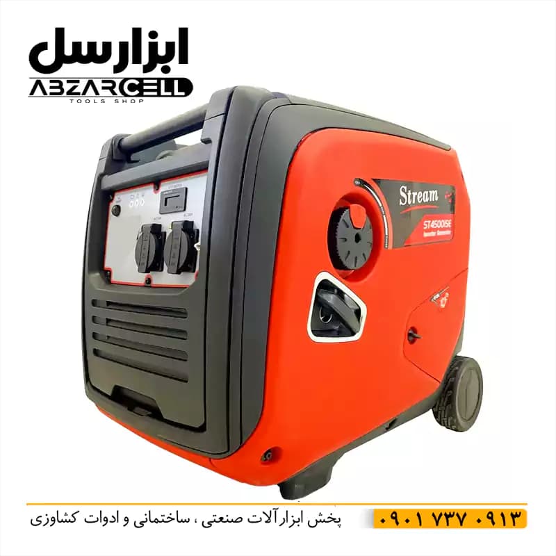 موتور برق استریم 4 کیلو وات سایلنت ST4500iSE — تصویر ۴
