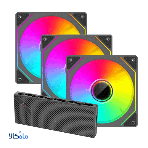 فن کیس 3عددی گیمینگ تسکو FAN CASE TSCO GAMING GFan 305 — تصویر ۲