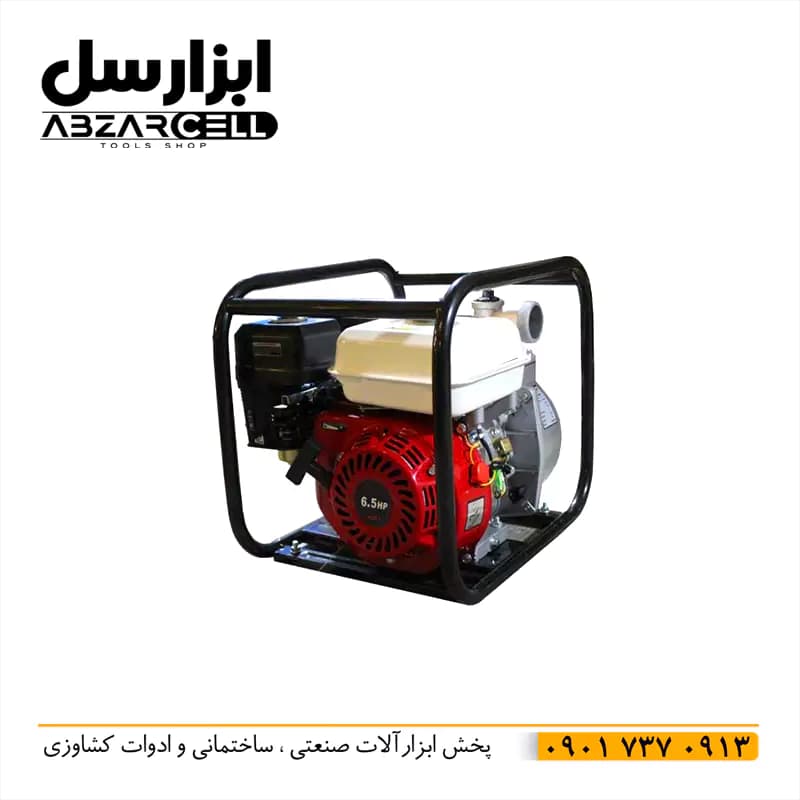موتور پمپ آب بنزینی دو اینچ 26 متری ونیکو| مدل V-2IN — تصویر ۲