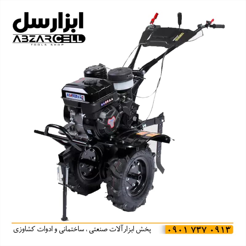 تیلر کولتیواتور بنزینی گیربکسی 7 اسب ورما مدل tiller-7hp- — تصویر ۵