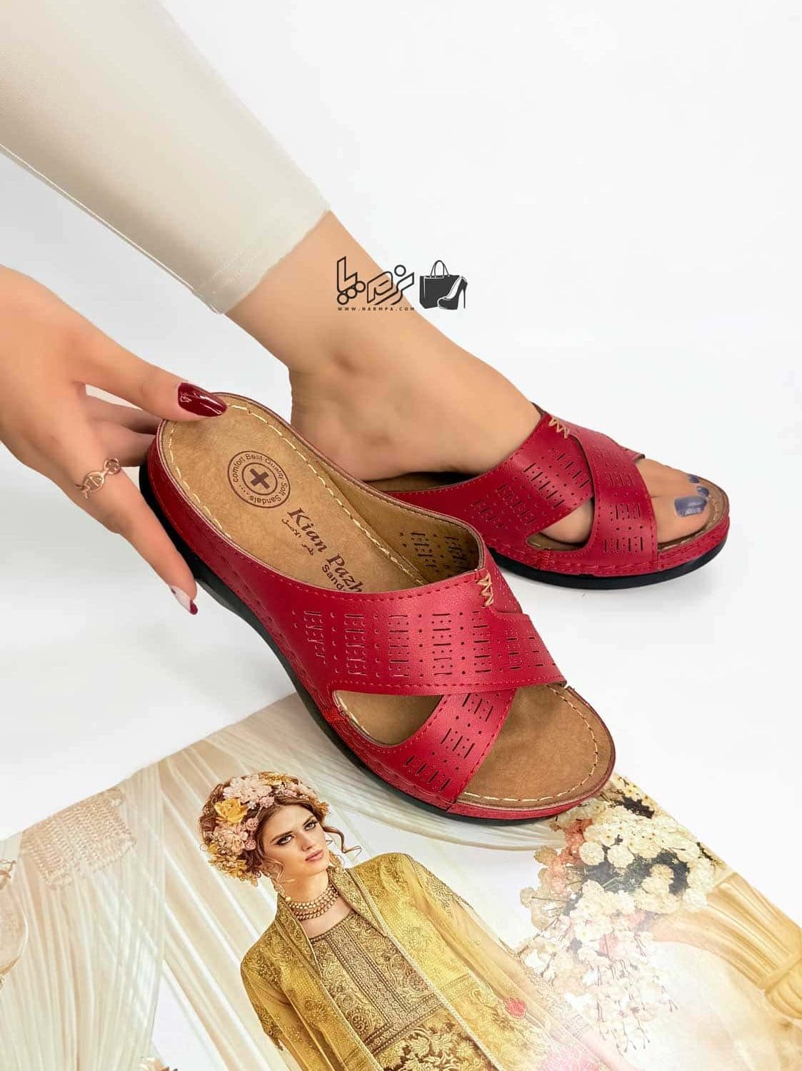 صندل 100%طبی و مناسب خارپاشنه بینا — تصویر ۲