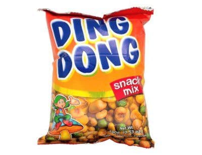 اسنک مخلوط دینگ دونگ DING DONG با طعم ساده وزن 100 گرم — تصویر ۲