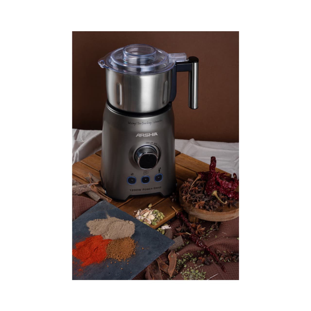 مخلوط کن و آسیاب عرشیا مدل BL014 2716 — تصویر ۳