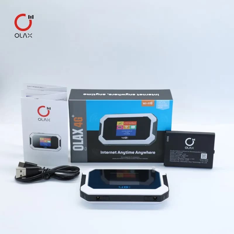 مودم سیمکارتی جیبی4G با WiFi6 مدل Olax MT80 — تصویر ۵
