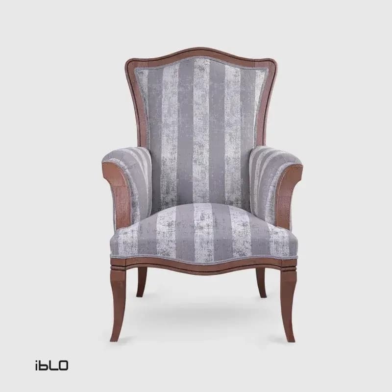 مبل یک نفره نئوکلاسیک لاوین طرح راه — تصویر ۳