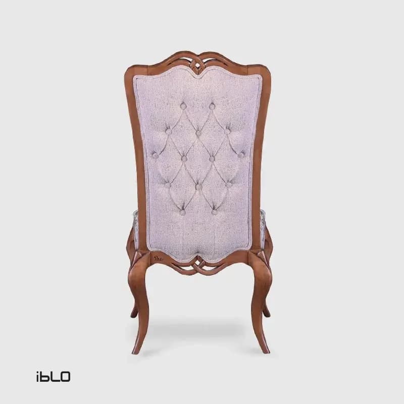 صندلی کلاسیک چوبی لیونا (طرحدار) — تصویر ۵