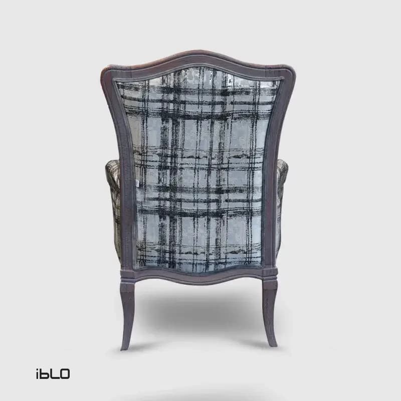 مبل یک نفره نئوکلاسیک لاوین (طرح کتیبه) — تصویر ۴