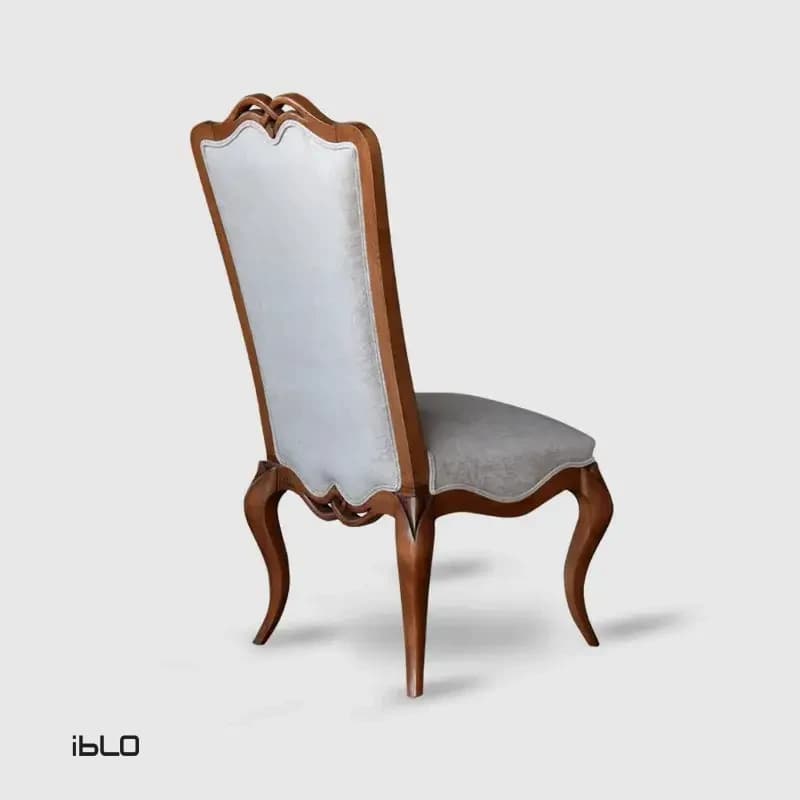 صندلی کلاسیک چوبی لیونا (شیری) — تصویر ۳
