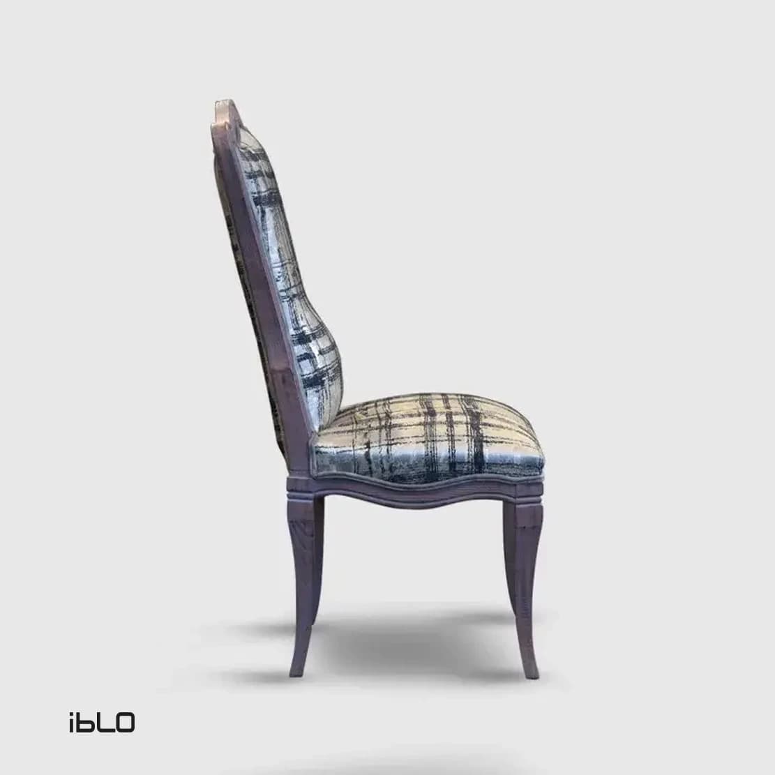صندلی نئوکلاسیک چوبی لاوین (طرح کتیبه) — تصویر ۳