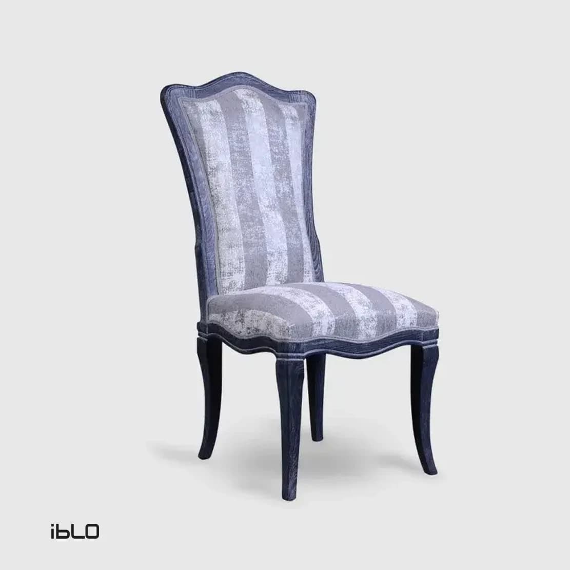صندلی نئوکلاسیک چوبی لاوین (را‌ه‌طوسی‌سفید)