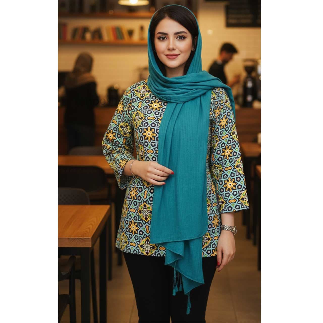 مانتو کتی طرح کاشی لاله زار — تصویر ۷