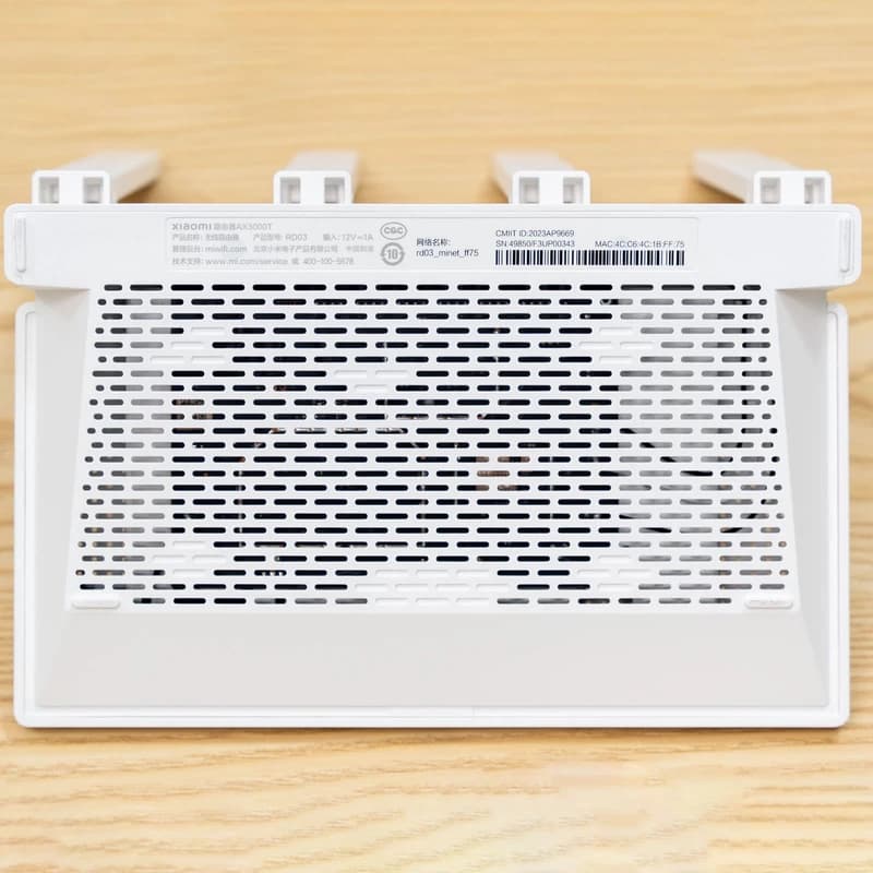 روتر بی سیم شیائومی مدل Xiaomi AX3000T 5GHz — تصویر ۱۰