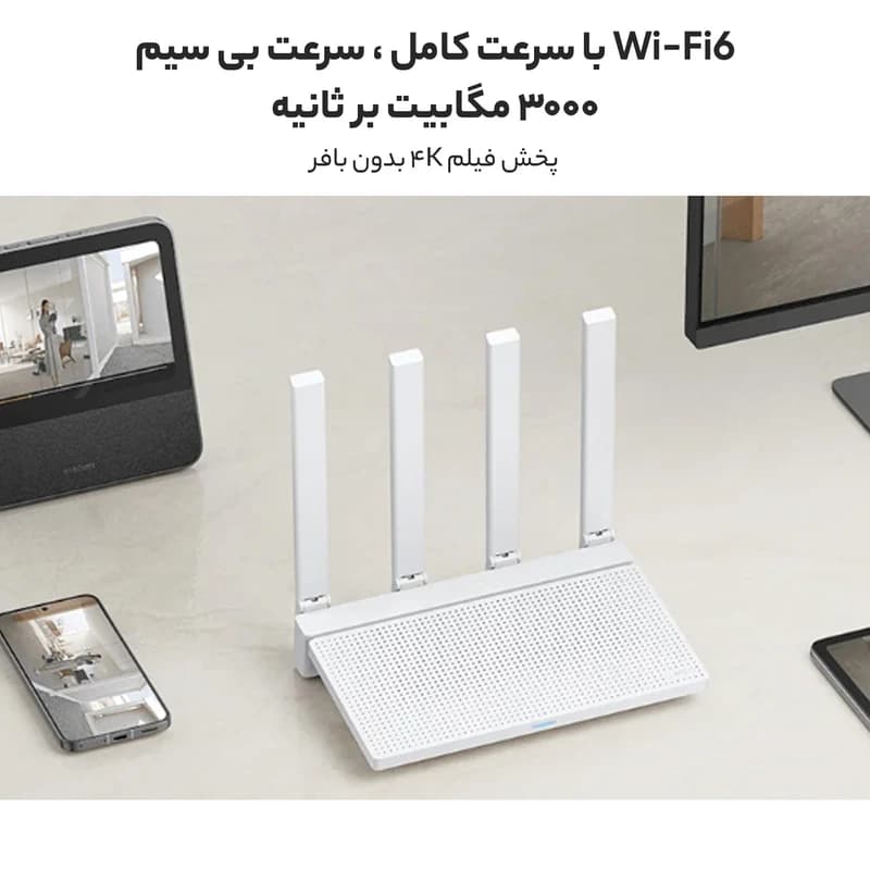 روتر بی سیم شیائومی مدل Xiaomi AX3000T 5GHz — تصویر ۵