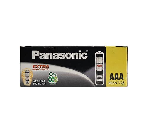باتری نیم قلمی پاناسونیک مدل Panasonic Neo AAA بسته 60 عددی — تصویر ۵