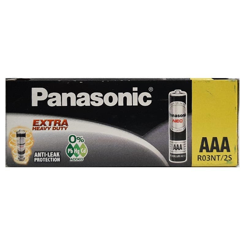 باتری نیم قلمی پاناسونیک مدل Panasonic Neo AAA بسته 60 عددی — تصویر ۷