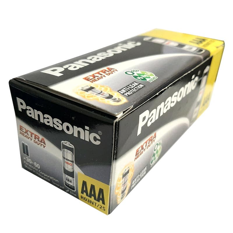 باتری نیم قلمی پاناسونیک مدل Panasonic Neo AAA بسته 60 عددی — تصویر ۹