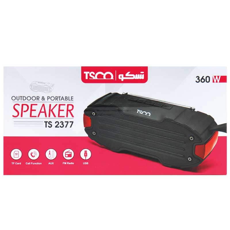 اسپیکر بلوتوثی تسکو مدل TS 2377 — تصویر ۸