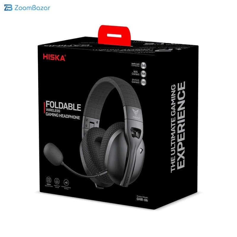 هدست بلوتوثی هیسکا مدل GHR-06 — تصویر ۱۱
