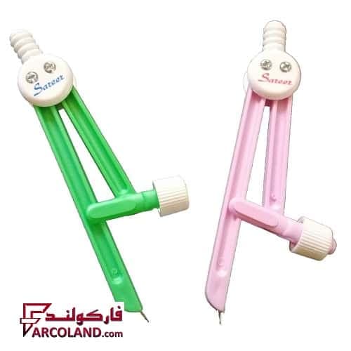 پرگار پلاستیکی مداد گیر — تصویر ۸