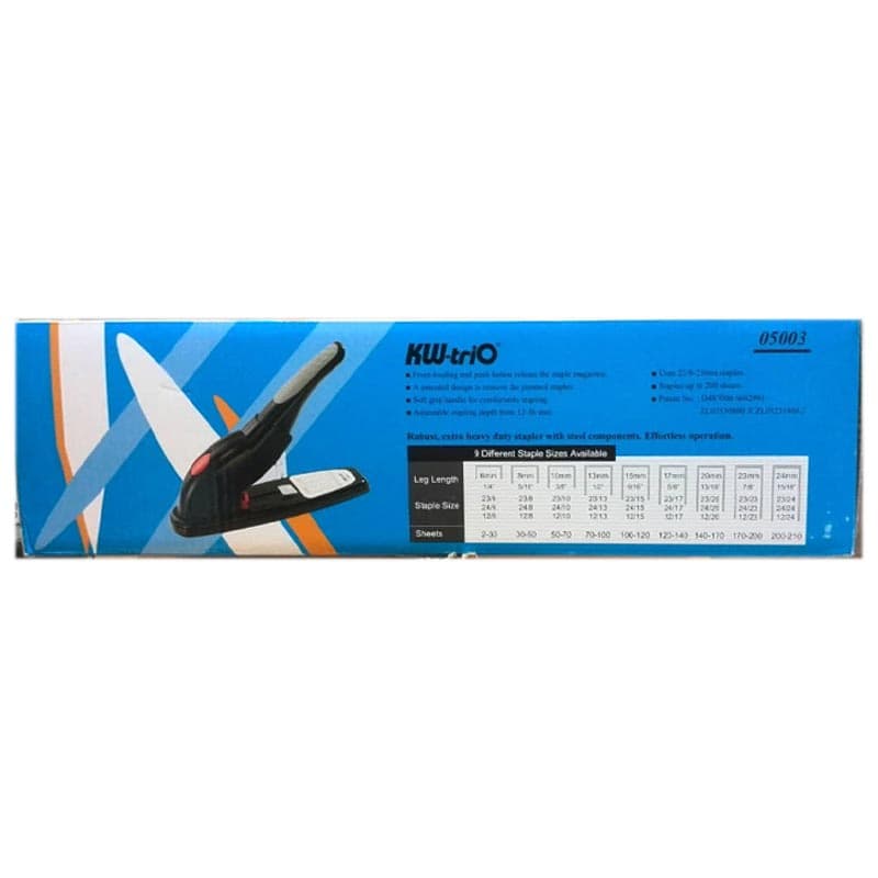 دستگاه منگنه کی دبلیو تریو مدل KW-Trio 05003 — تصویر ۱۰