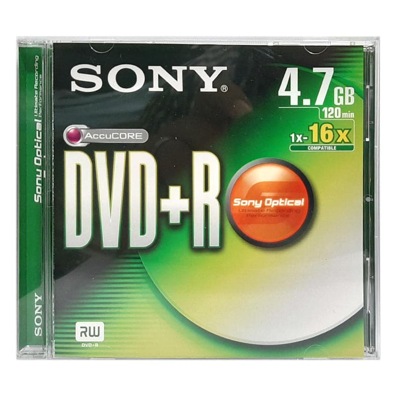 دی وی دی خام سونی قاب دار مدل Sony DVD+R — تصویر ۳