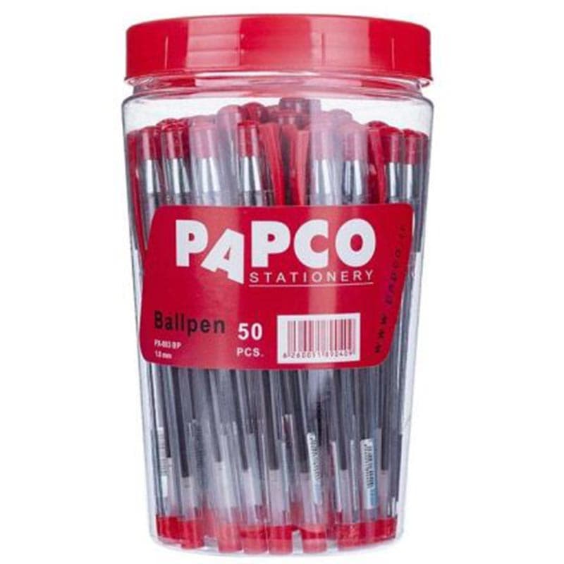 خودکار پاپکو 0.7 میل مدل Papco PX-003BP بسته 50 عددی — تصویر ۳