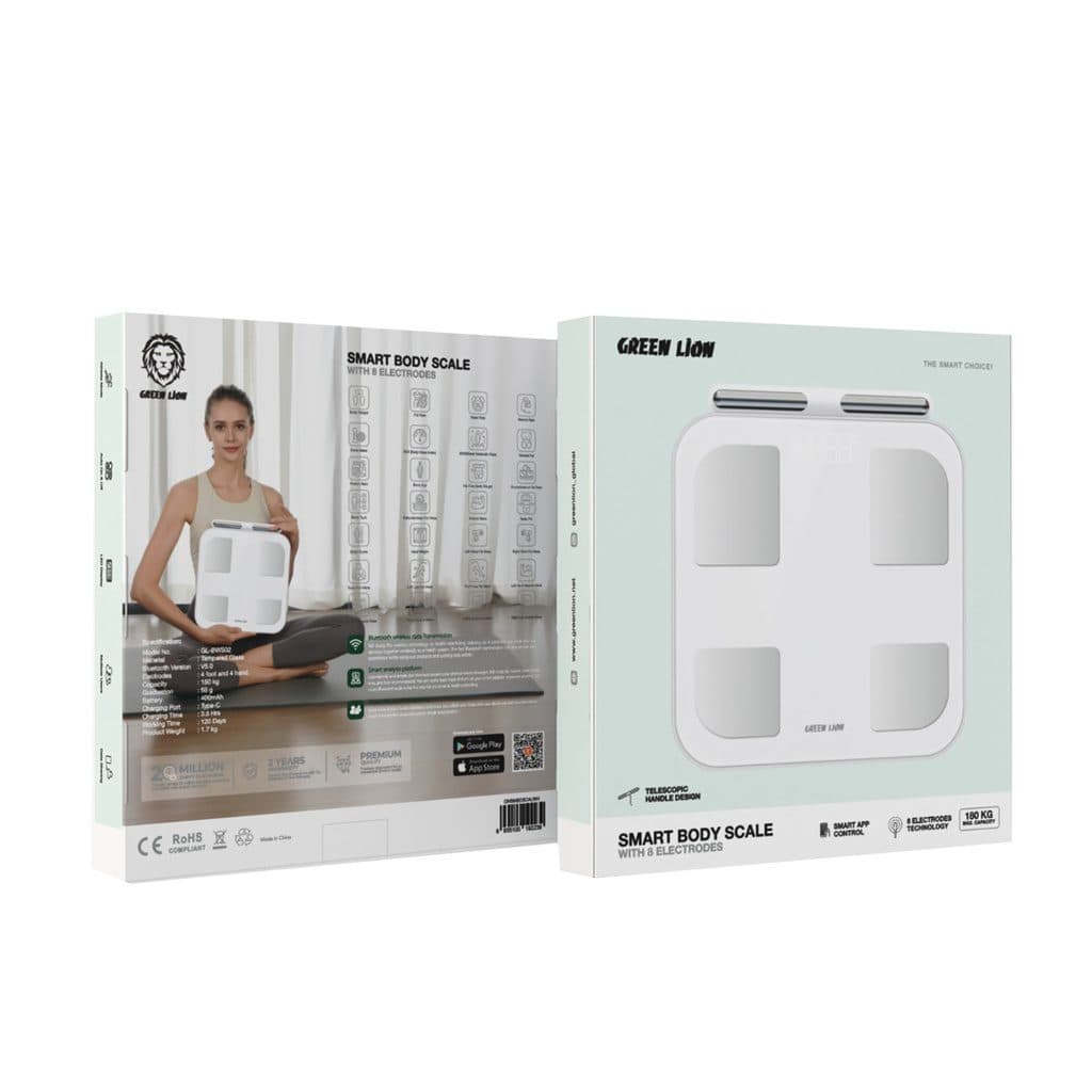 ترازوی هوشمند بادی آنالیز گرین لاین Smart Body Scale — تصویر ۸