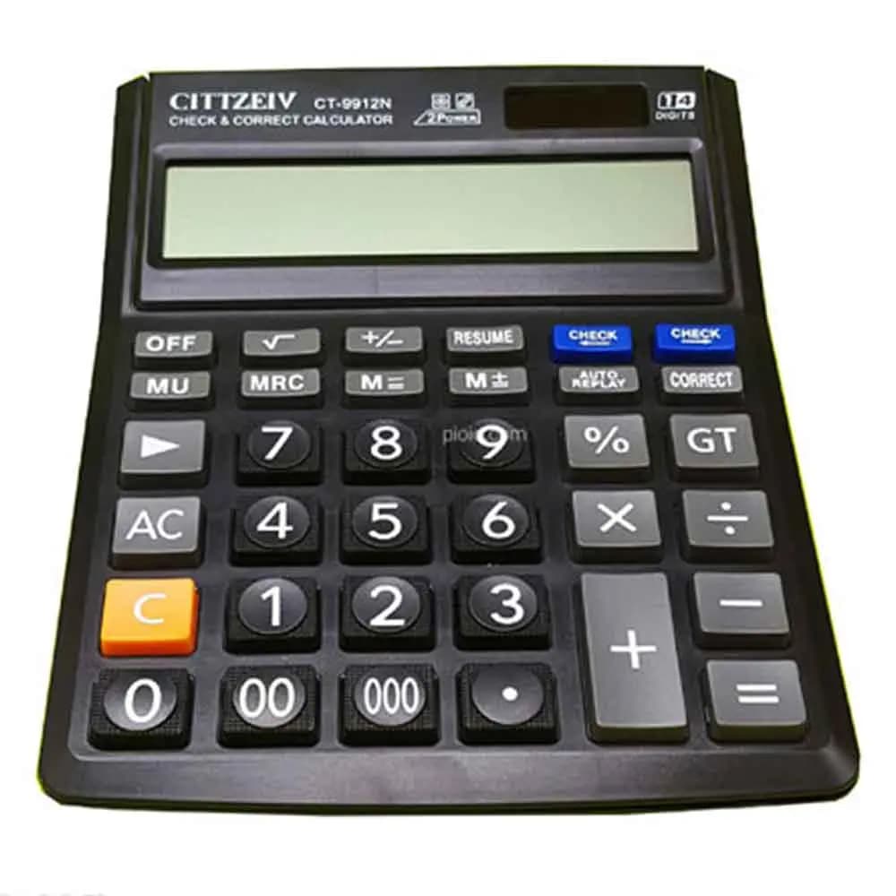 ماشین حساب سیتیژن مدل Citezhn CT-9912N — تصویر ۲