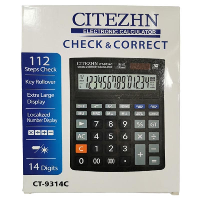 ماشین حساب سیتیژن مدل Citezhn CT-9912N — تصویر ۳