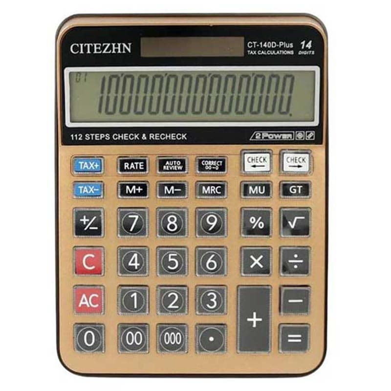 ماشین حساب سیتیژن مدل Citezhn CT-140D-Plus