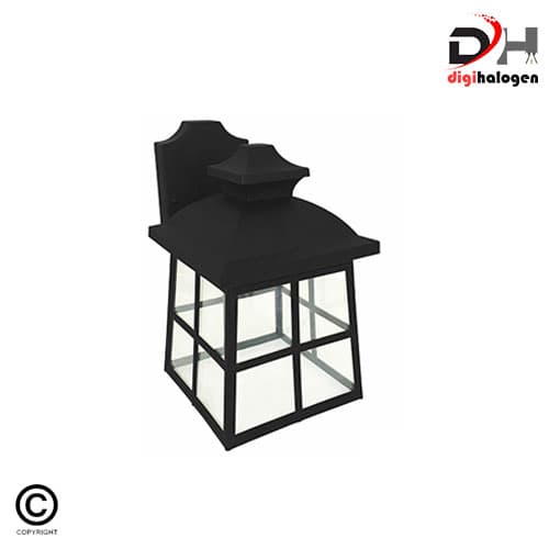 چراغ دیواری حیاطی مربع اف ای سی کد 4620