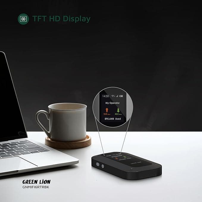 مودم قابل حمل 4G LTE گرین لاین Portable Mifi — تصویر ۶