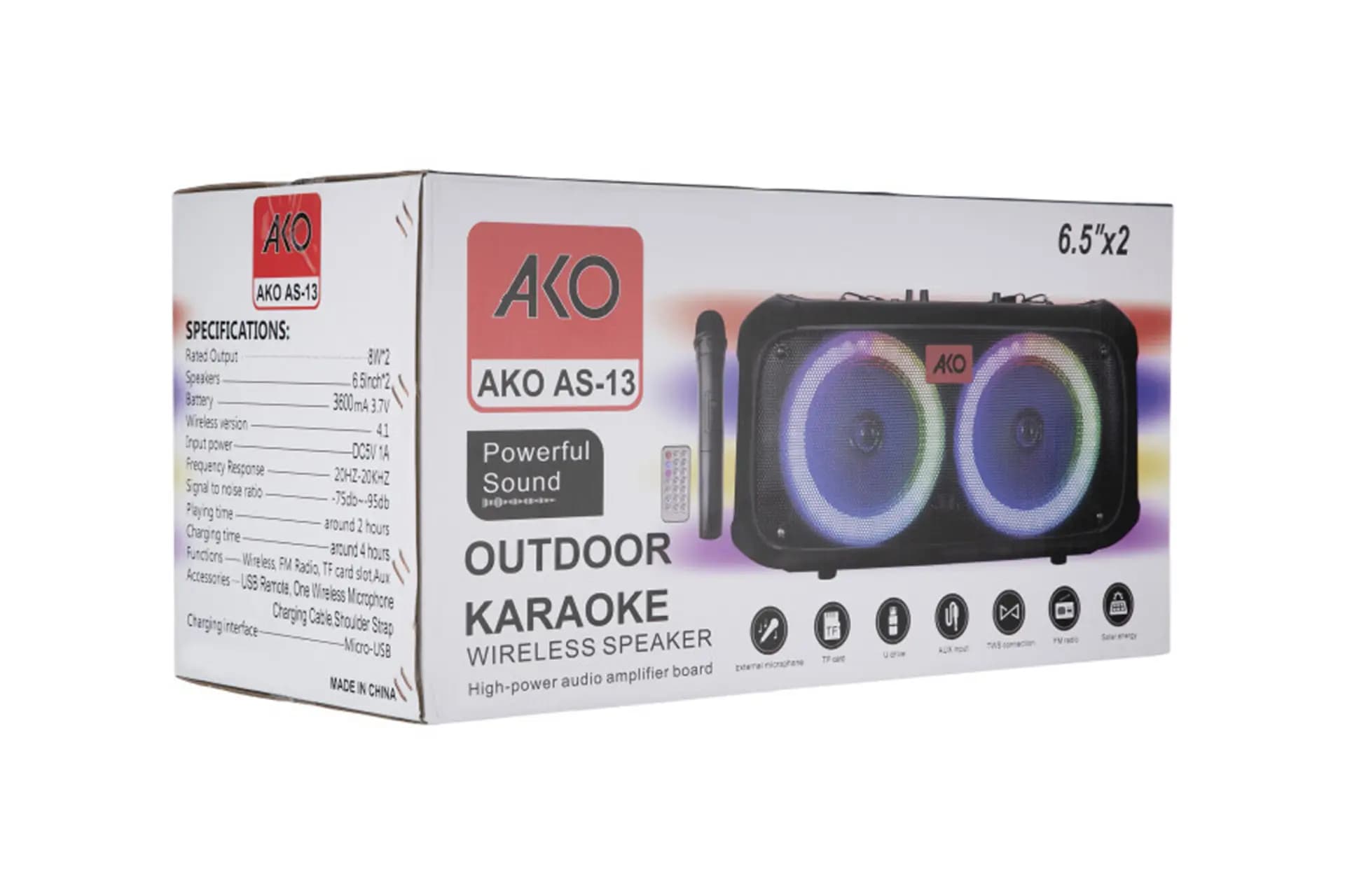 اسپیکر بلوتوثی آکو مدل AKO AS-13 — تصویر ۱۰