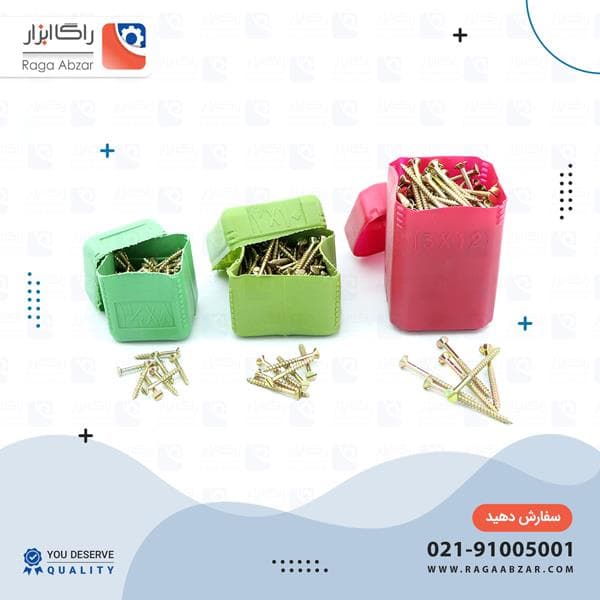 پیچ چوب 10 سانت ایرانی 14*4 دوسو (24 عددی)