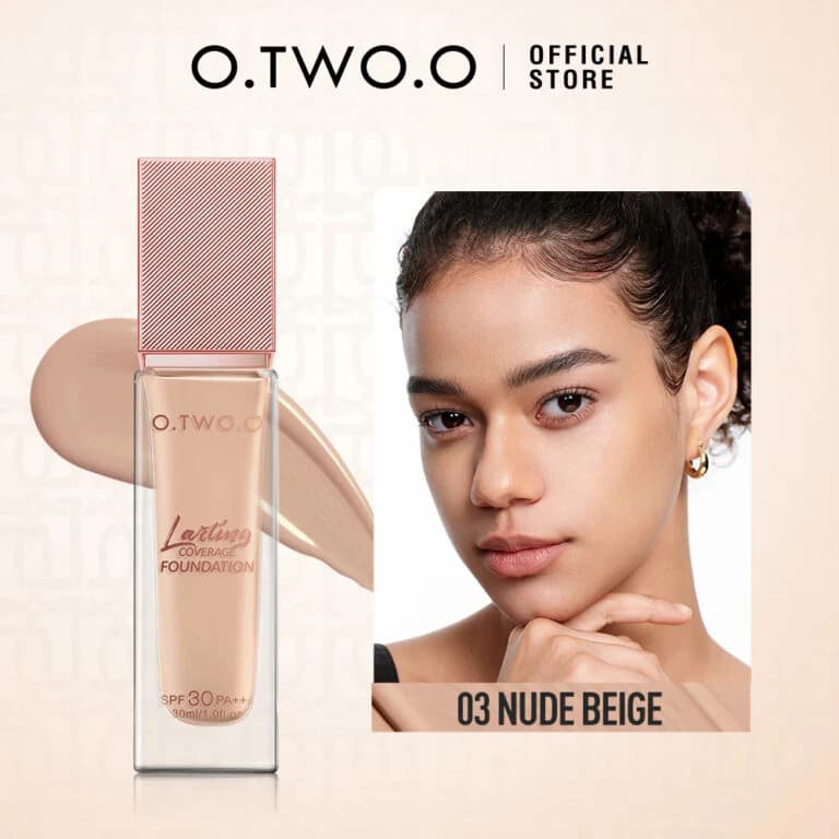 کرم پودر مات اوتوو O.two.O مدل All Day coverage مدل SPF 30 شماره 3 رنگ Nude Beig — تصویر ۵