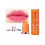 رژ لب حرارتی ژله ای گلدن رز Golden rose مدل Miracle Lips شماره 103 رنگ Natural Pink — تصویر ۴