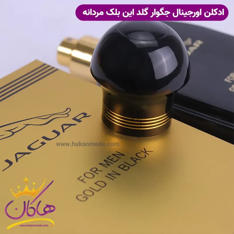 ادکلن جگوار مردانه گلد این بلک اورجینال ۱۰۰ میل — تصویر ۷